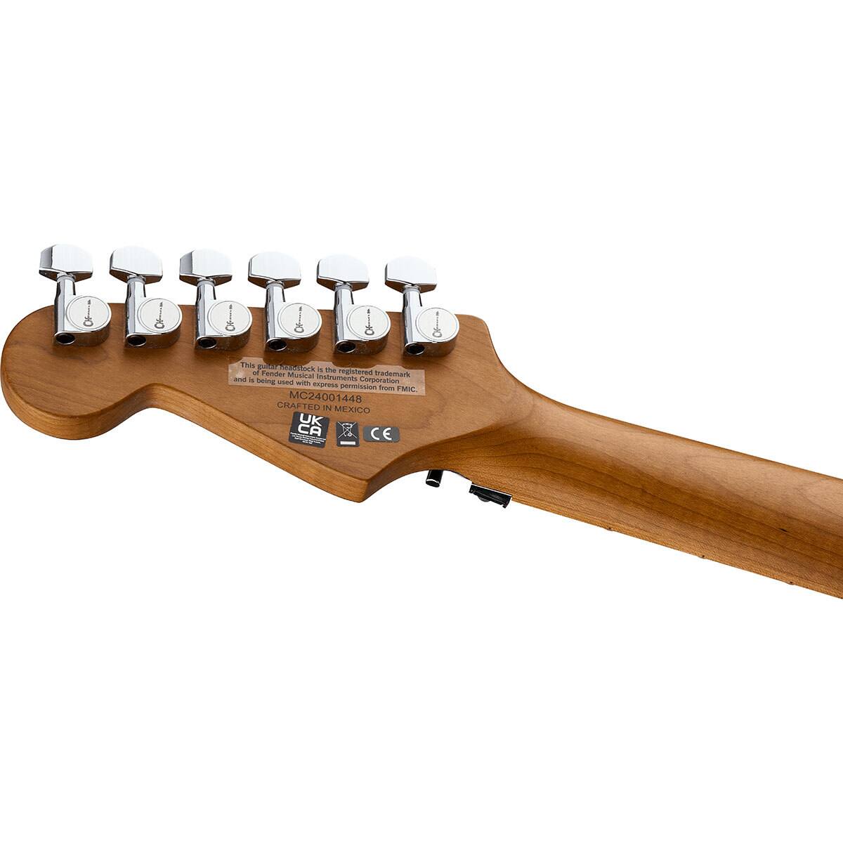 This guitar headstock is the registered trademark of Fender Musical Instruments Corporation and is being used with express permission from FMC. MC244001448

CRAFTED IN MEXICO

CA CE