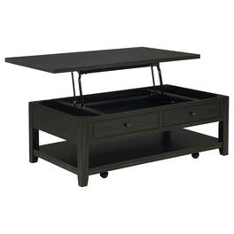 Coaster Co. of America - Payne 48-inch Mobile Lift Top Coffee Table - Distressed Java