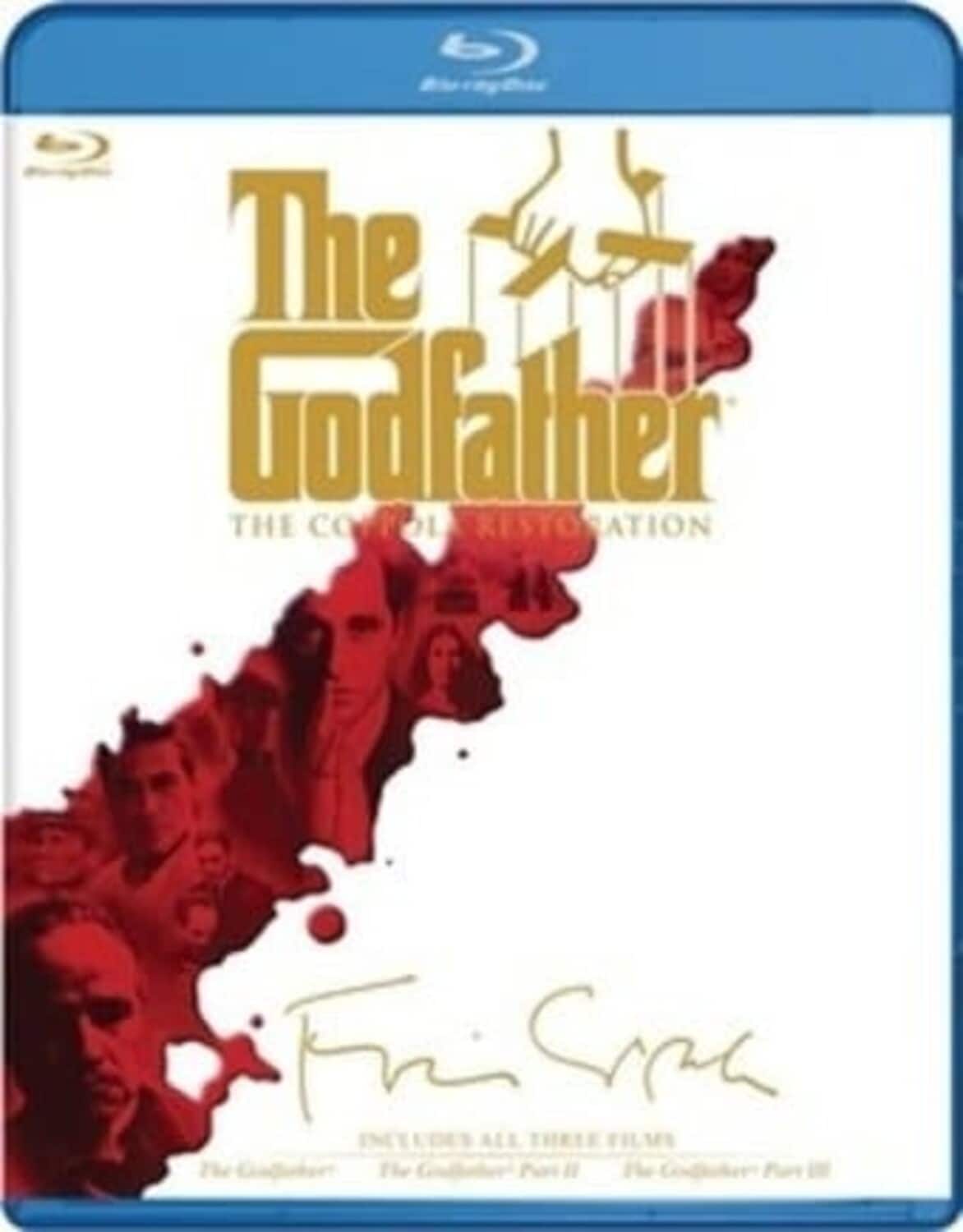 Front. The Godfather Trilogy (The Coppola Restoration) - BLU-RAY.