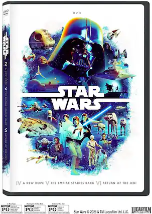 Front. Star Wars: Original Trilogy - DVD.