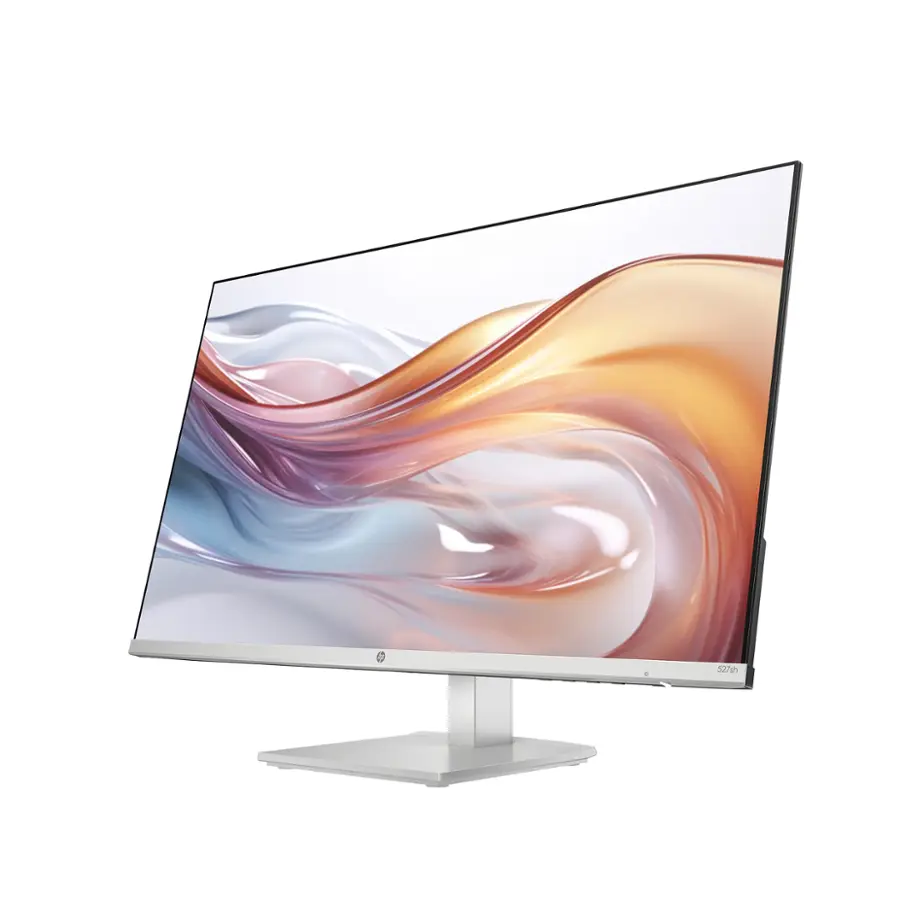 Alt View 13. HP - 27" IPS LED FHD 100Hz Monitor with Adjustable Height (HDMI, VGA) - Silver & Black.