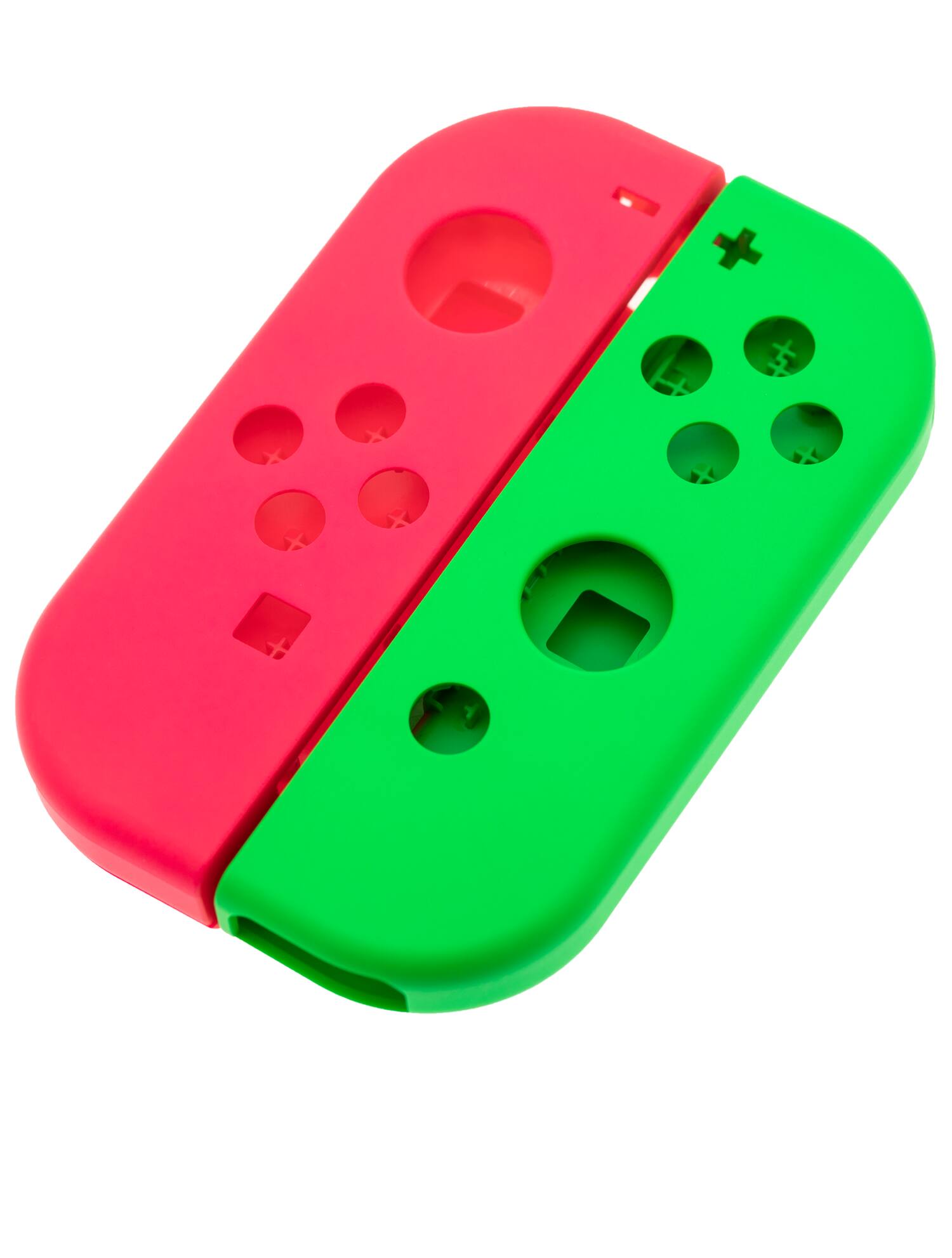 Alt View 1. MobileSentrix - Housing Shell Compatible For Nintendo Switch Joy Con Controller - Green & Pink - Green/Pink.