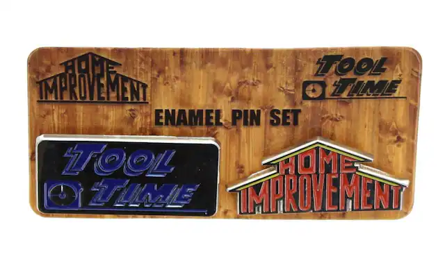 HOME IMPROVEMENT
TOOL TIME
ENAMEL PIN SET
TOOL TIME
HOME IMPROVEMENT