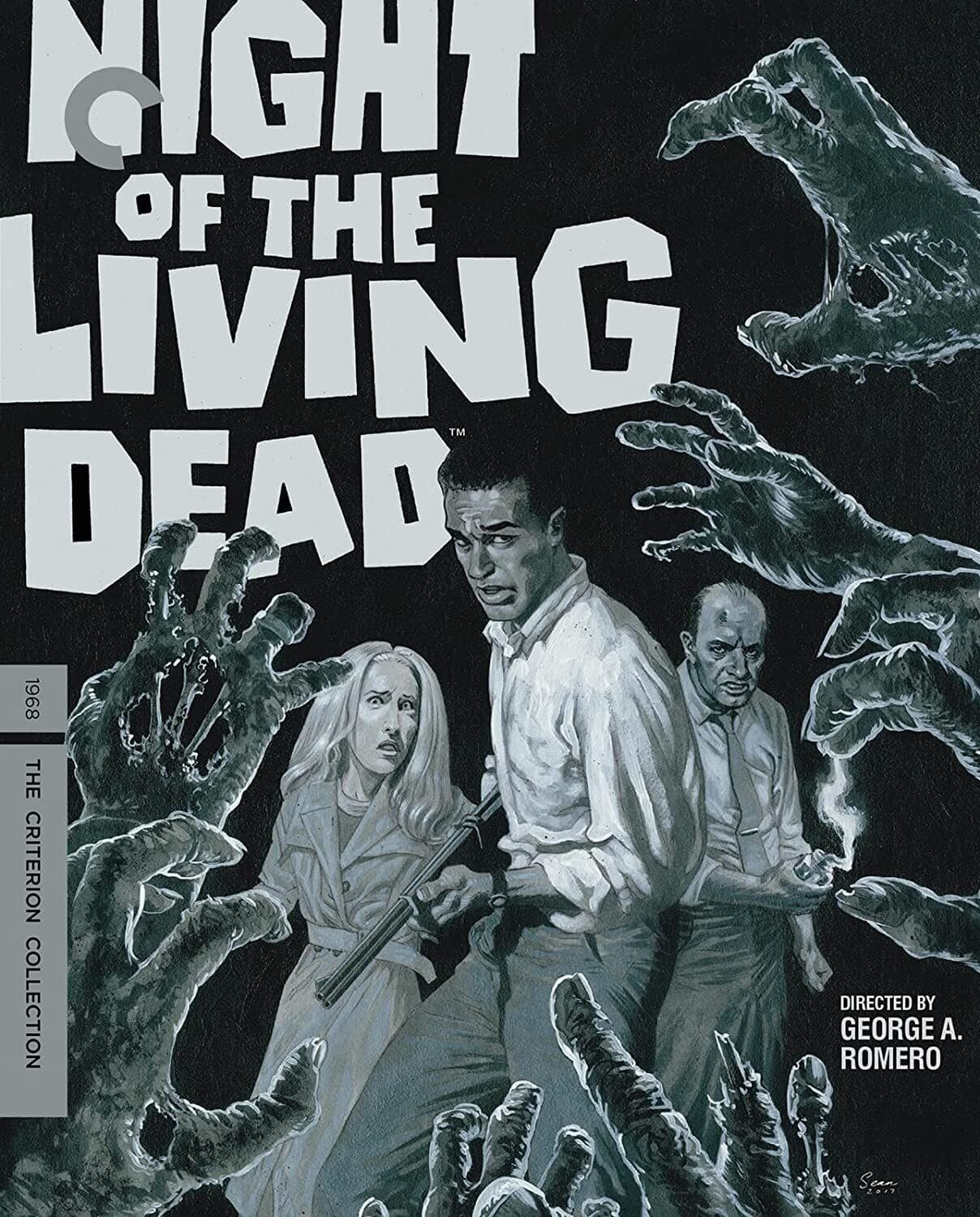 Front. Night of the Living Dead (Criterion Collection)   - 4K Blu-Ray.