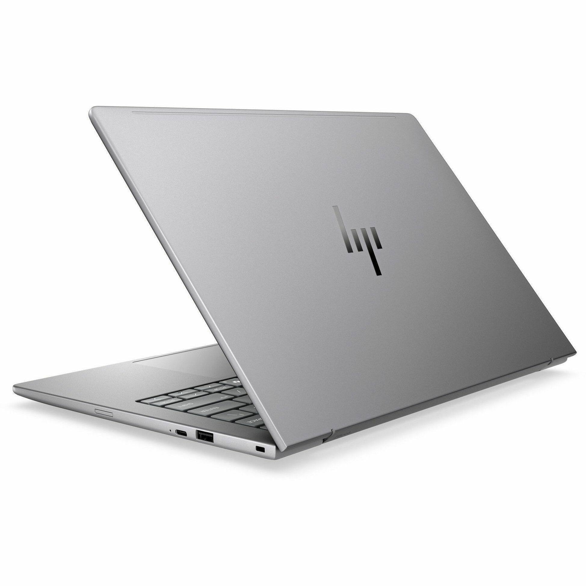 Alt View 5. HP - HP ZBook 8 G2i 14" Copilot+ PC Mobile Workstation - 2.5K - 120 Hz - Intel Core Ultra 9 Series 3 386H - 64 GB - 1 TB SSD - Meteor Silver Aluminum.