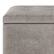 Alt View 14. Simpli Home - Cosmopolitan Storage Ottoman - Distressed Grey Taupe.