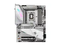GIGABYTE - Z790 AORUS PRO X (Socket LGA 1700) Intel Z790 ATX DDR5 Wi-Fi 7 Motherboard - White - Front_Zoom