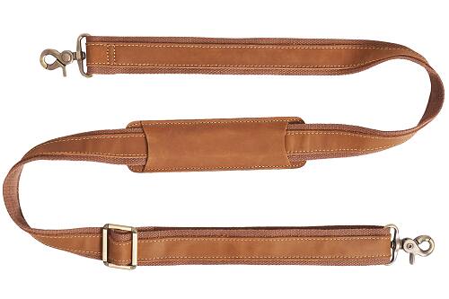 Alt View 6. Luxorro - Leather Laptop Bag for me. Fits 15" Laptops - Light Brown.