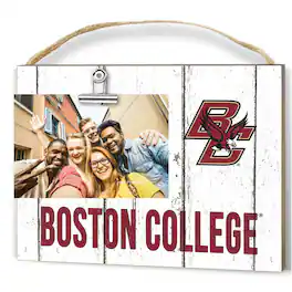 Jardine - Boston College Eagles 8'' x 10'' Weathered Clip It Frame - White