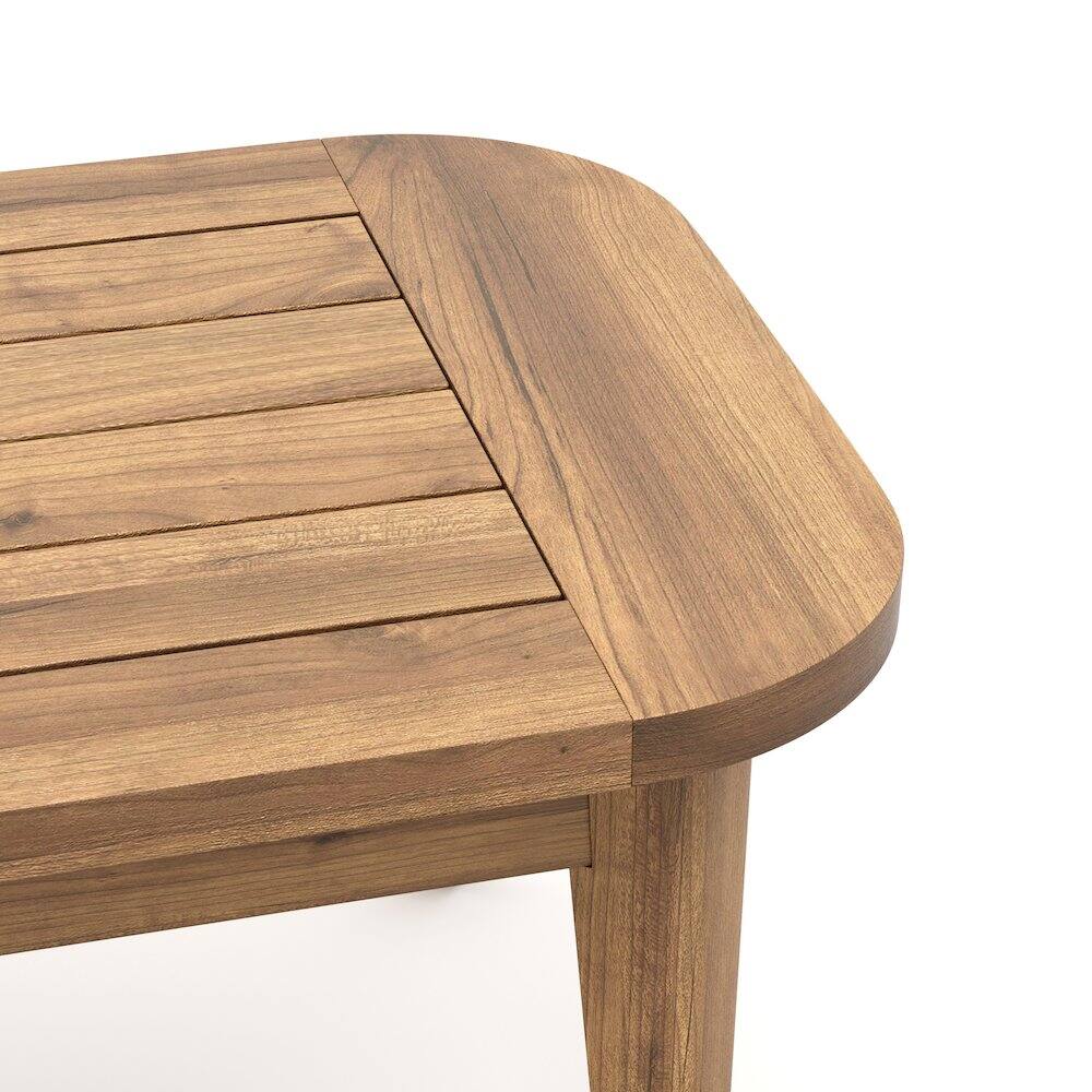Alt View 2. New Classic Furniture - Bali Coffee Table, Natural Color - Brown.