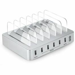4XEM - 4X6PORTUSBACS Charging Station