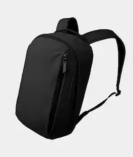 ALPAKA - Metro Backpack 12L Laptop Backpack for Men, Backpack with Laptop Compartment (14"), 2 Compartments - Black Axoflux 400D Ripstop Nylon