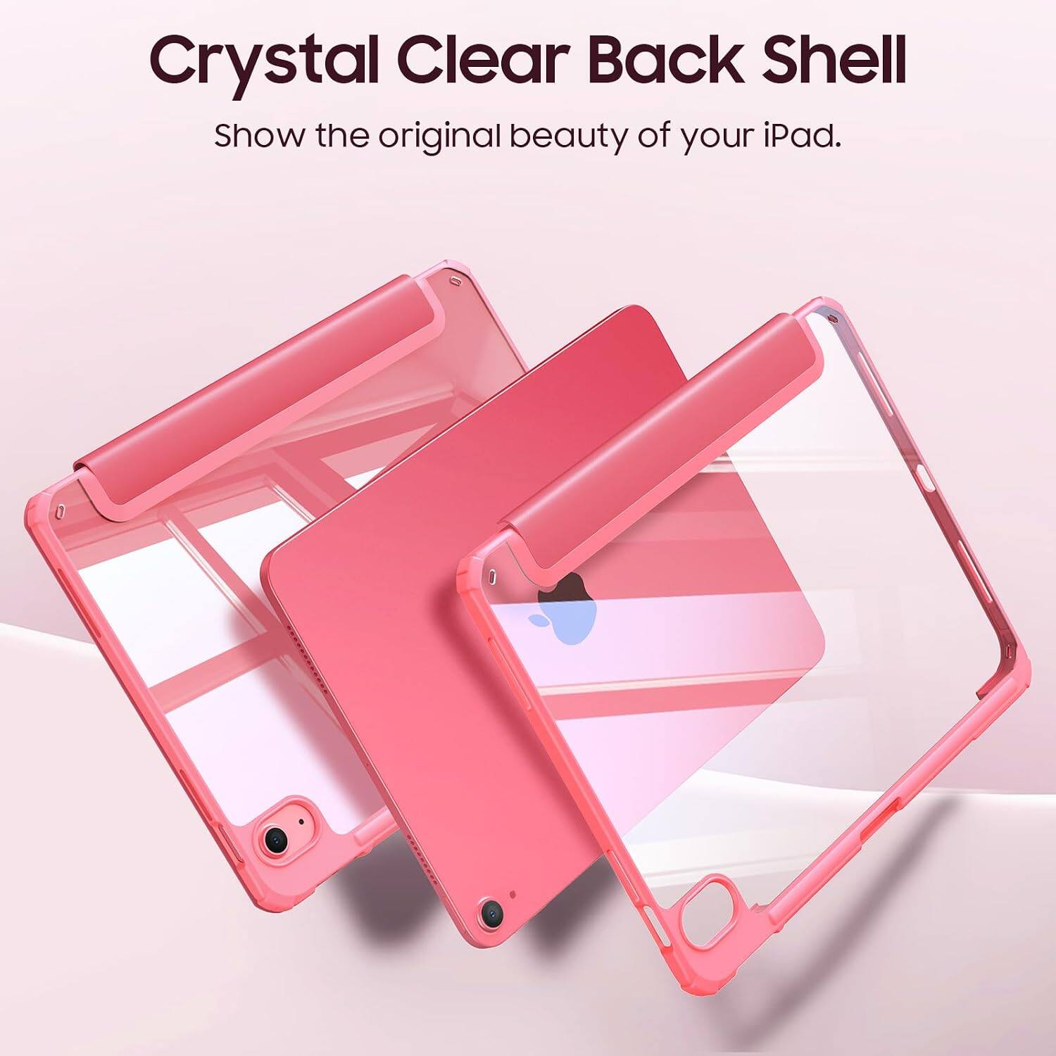Crystal Clear Back Shell  
Show the original beauty of your iPad.