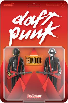 Super7 - Daft Punk - Daft Punk - ReAction Figures Wv1 - Human After All 2-Pack - COLLECTIBLES - Multicolor