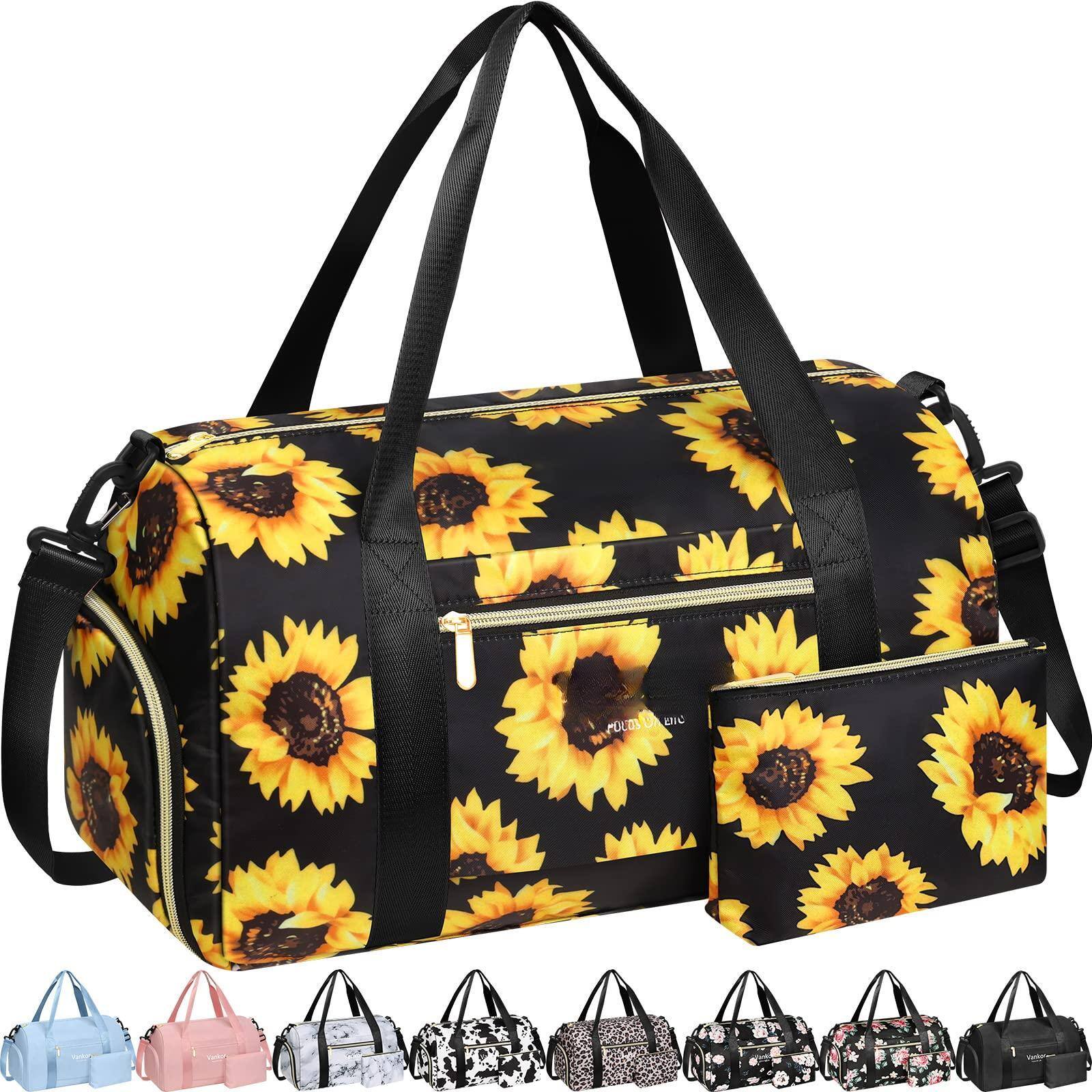 Paradigms Interiors Gym Bag For Women With Shoe Compartment Waterproof ...