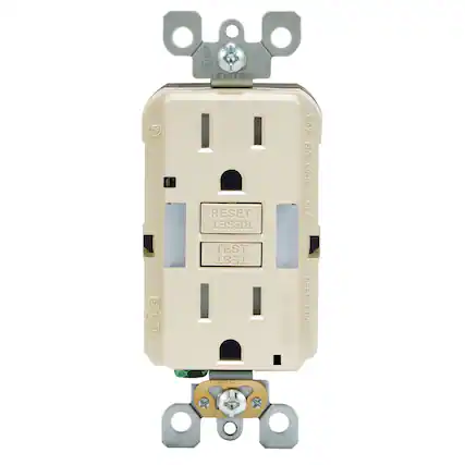 057 WON LEVITON SP SUIVEZ FOLLOW 125V 15A INSTRUCTIONS 60Hz RESET CLA RESET TEST TEST SPEC FULE MENSUEL MONTHLY Y GRADE VOZIANT