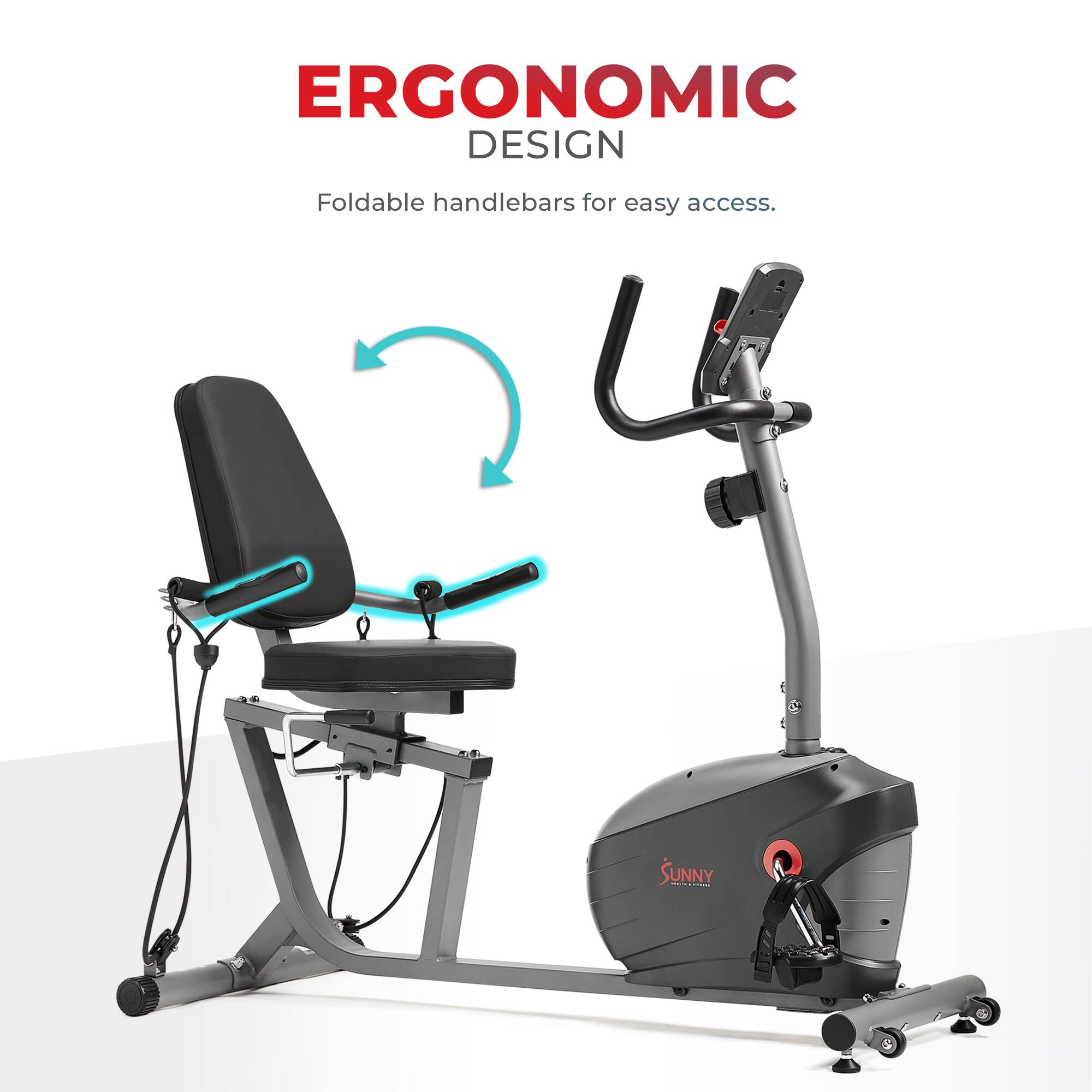 ERGONOMIC DESIGN
Foldable handlebars for easy access.
SUNNY