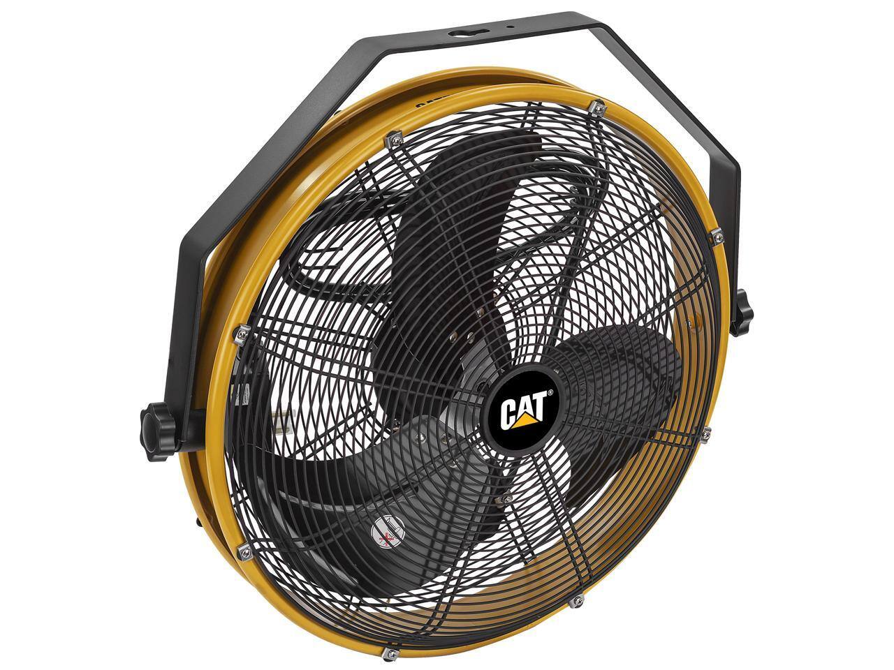 Alt View 6. Caterpillar - Caterpillar CF-HVOD-18S-NG 18" IPX4 4000 CFM 3-Speed Wall Fan.