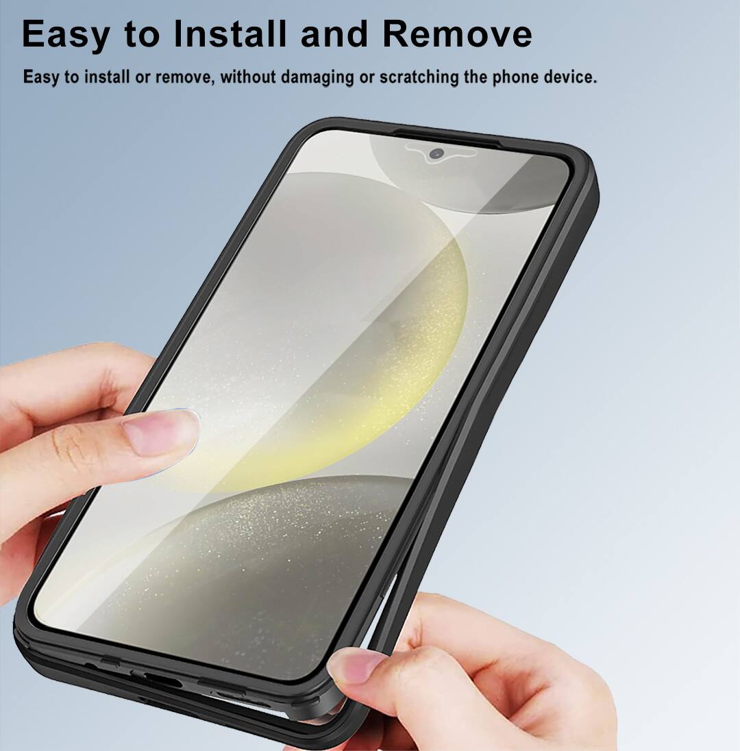 Easy to Install and Remove

Easy to install or remove, without damaging or scratching the phone device.