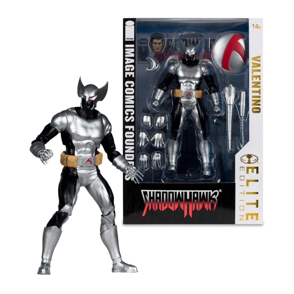 McFarlane Toys - ShadowHawk (Image Comics Founders Series) 7-Inch Deluxe Figure Elite Edition price history on PriceWatchPro