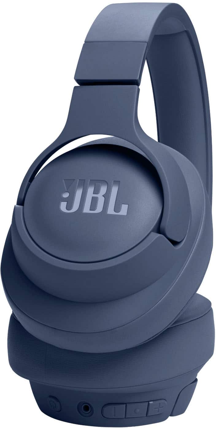Alt View 15. JBL - Tune 720BT Over-Ear Bluetooth Headpones - 2024 - Blue.