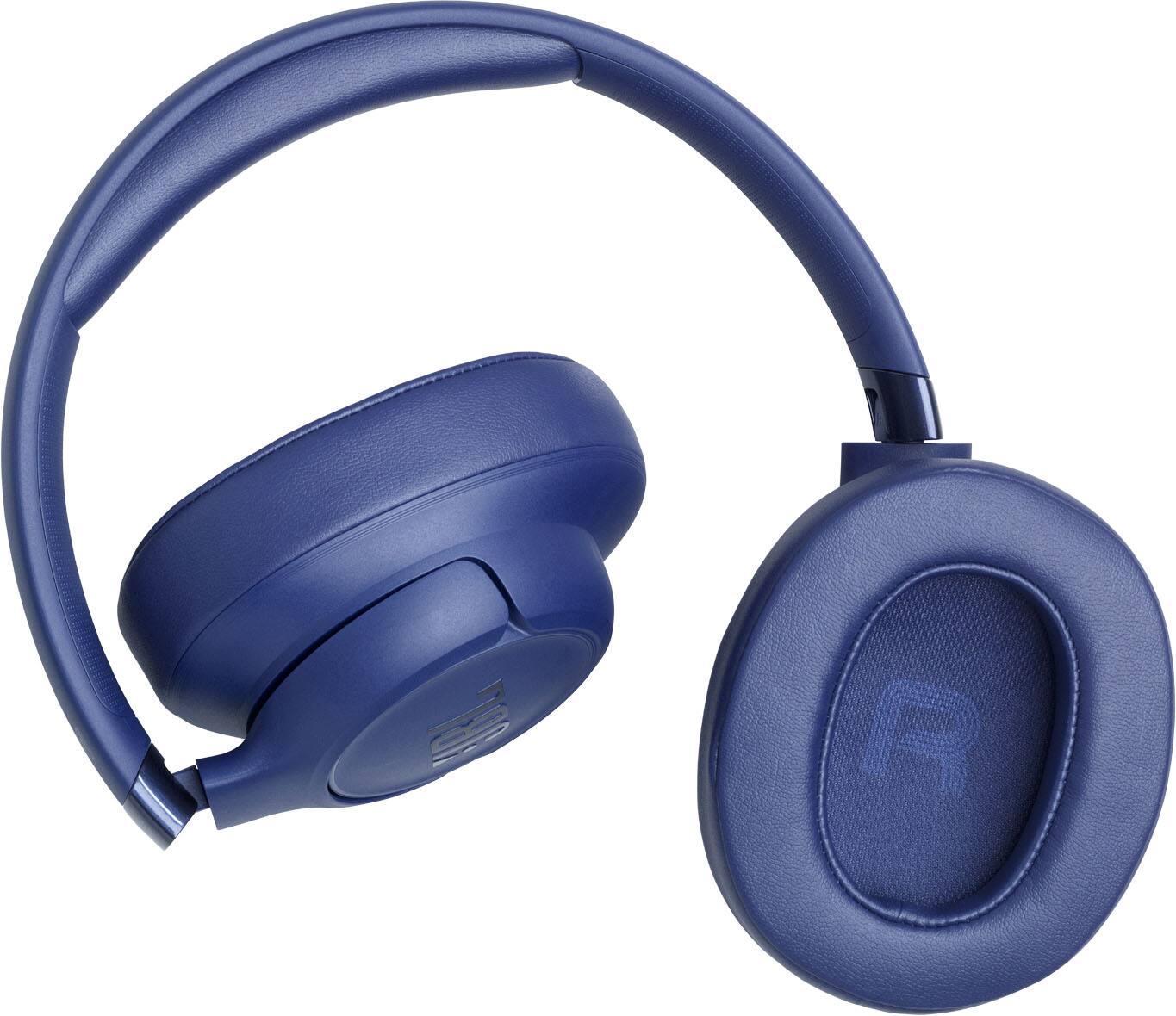 Alt View 7. JBL - Tune 780NC - Bluetooth wireless over-the-ear Noise Cancelling headphones - 2026 - Blue.