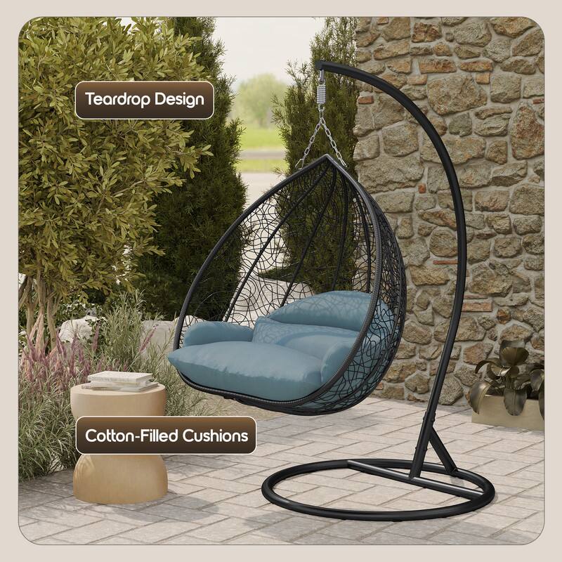 Teardrop Design  
Cotton-Filled Cushions