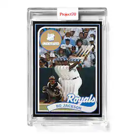 MLB Topps Project70 Card 337 | Bo Jackson by UNDEFEATED - Blue