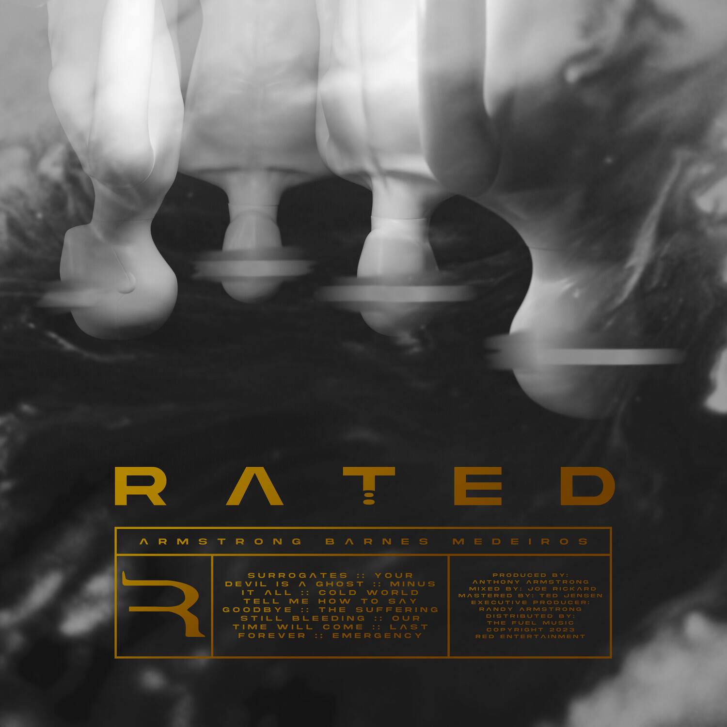 The Red - Rated R  - VINYL LP