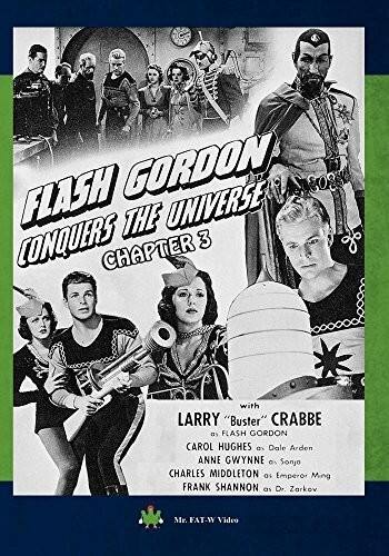Front. Flash Gordon Conquers the Universe Chapter 3   - DVD.