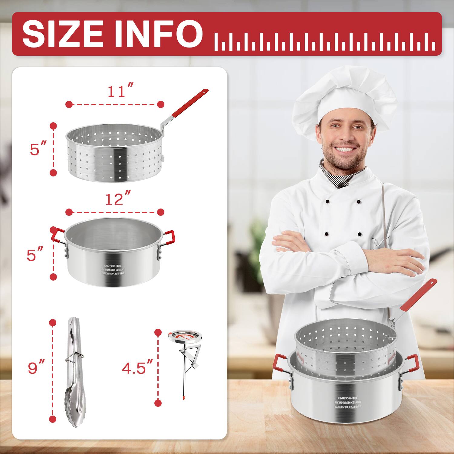 SIZE INFO

11"  
5"  
12"  
5"  
9"  
4.5"