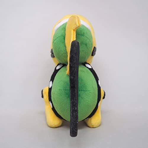 Alt View 4. Nintendo - Sanei Boeki Super Mario All Star Collection Mecha-Koopa Plush Toy, Size S, Height 5.9 Inches (15 cm).