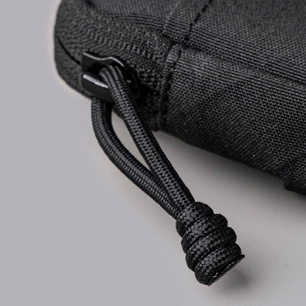 Alt View 6. ALPAKA - EDC Organizer Pouch with 6 Slip Pockets, 5 Elastic Loops, YKK AquaGuard Zipper, X-Pac/Axogrid, HUB Compatible - Olive Green X-Pac X42.