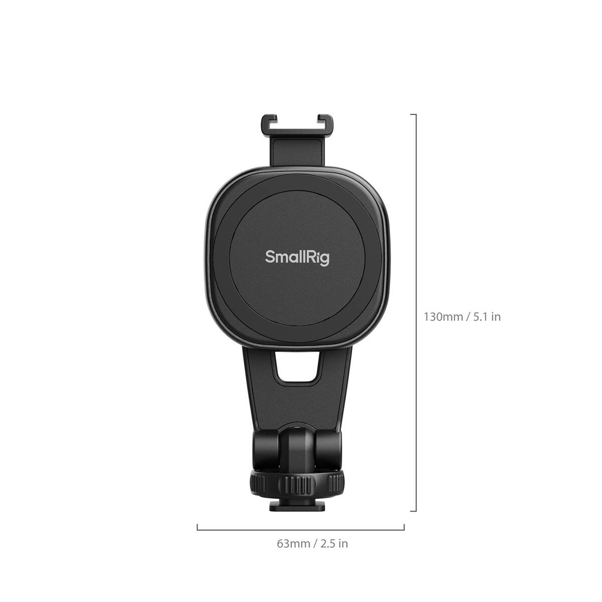 SmallRig 130mm / 5.1 in  
63mm / 2.5 in