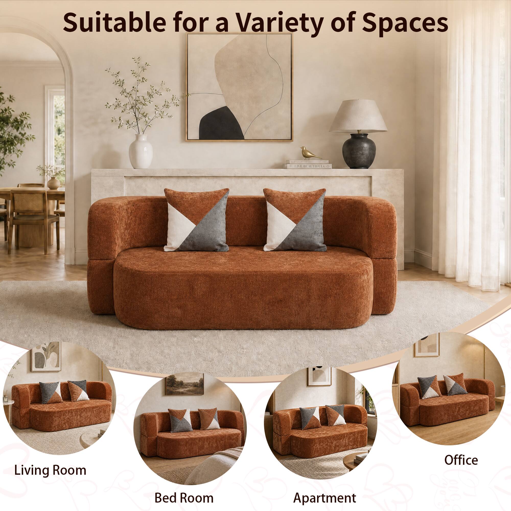 Suitable for a Variety of Spaces

LIVE BENUTIFULA 0

Living Room
Office
Bed Room
Apartment