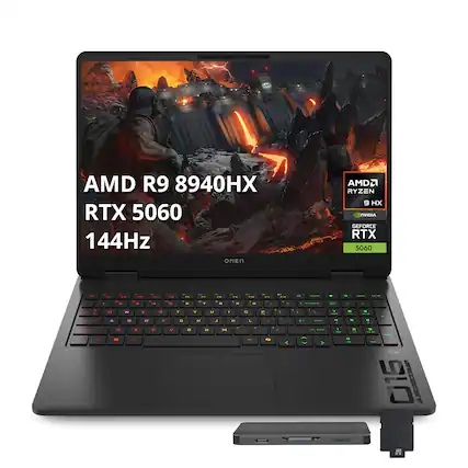 AMD R9 8940HX
RTX 5060
144Hz
AMD Ryzen 9 HX
NVIDIA GeForce RTX 5060