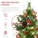 PRE-DECORATED DESIGN
Lights, pine cones, berries, and ornaments are evenly dispersed throughout the trees to create a festive appeal
- Pine Cones
- 30 LED Lights
- Tendril Greenery