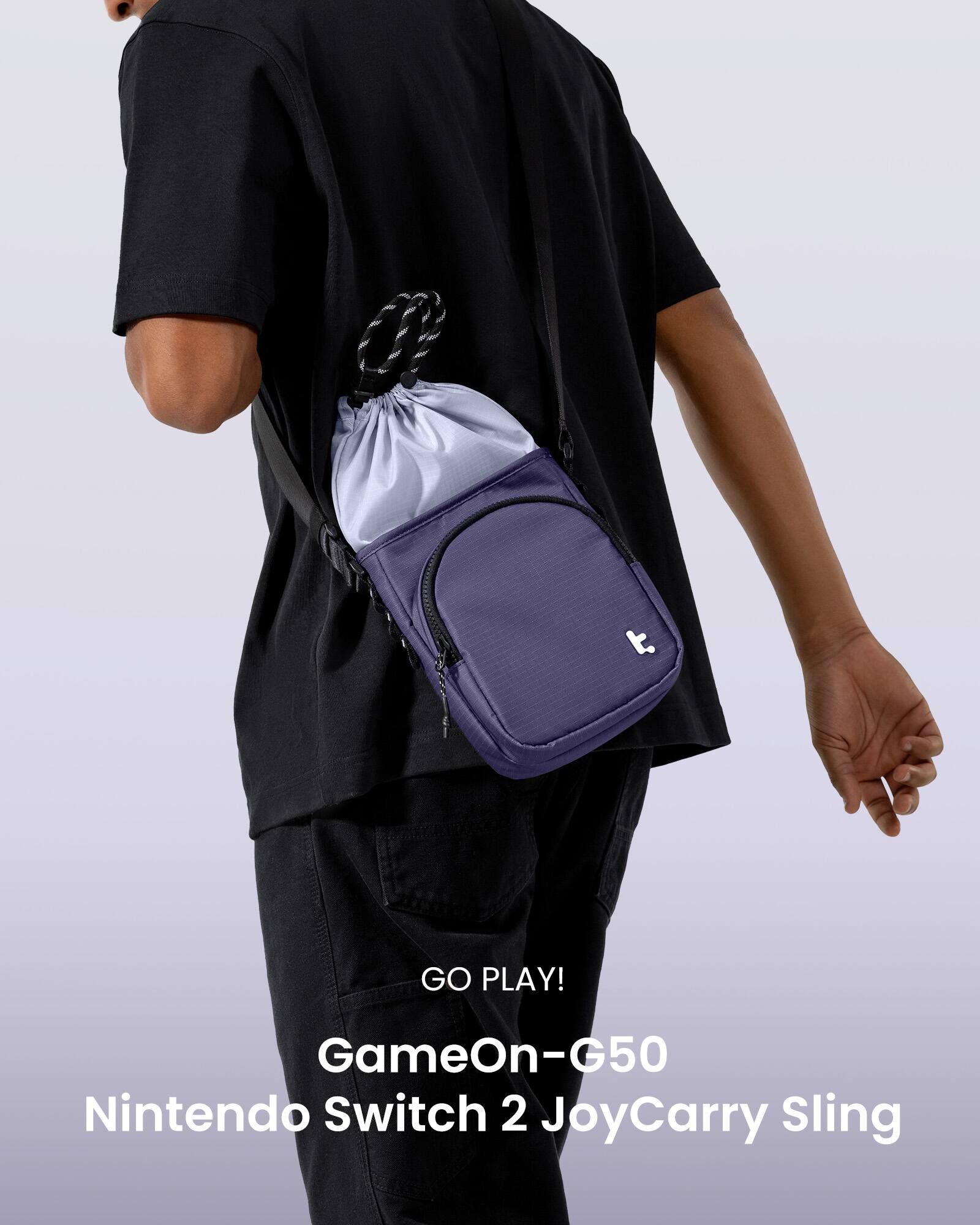 GO PLAY!  
GameOn-G50  
Nintendo Switch 2 JoyCarry Sling