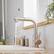 Alt View 8. Boyel Living - Brushed Nickel 2 Spray Patterns Stainless Steel Pull Out Kitchen Faucet with Water Supply Hoses - Brushed Nickel.