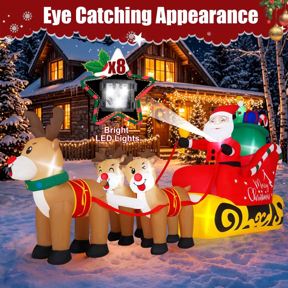 Eye Catching Appearance  
x8  
Bright LED Lights