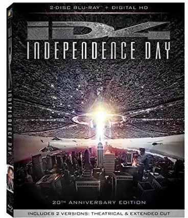 Front. Independence Day (20th Anniversary) - BLU-RAY.