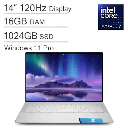 14" 120Hz Display
16GB RAM
1024GB SSD
Windows 11 Pro
Intel Core Ultra 7