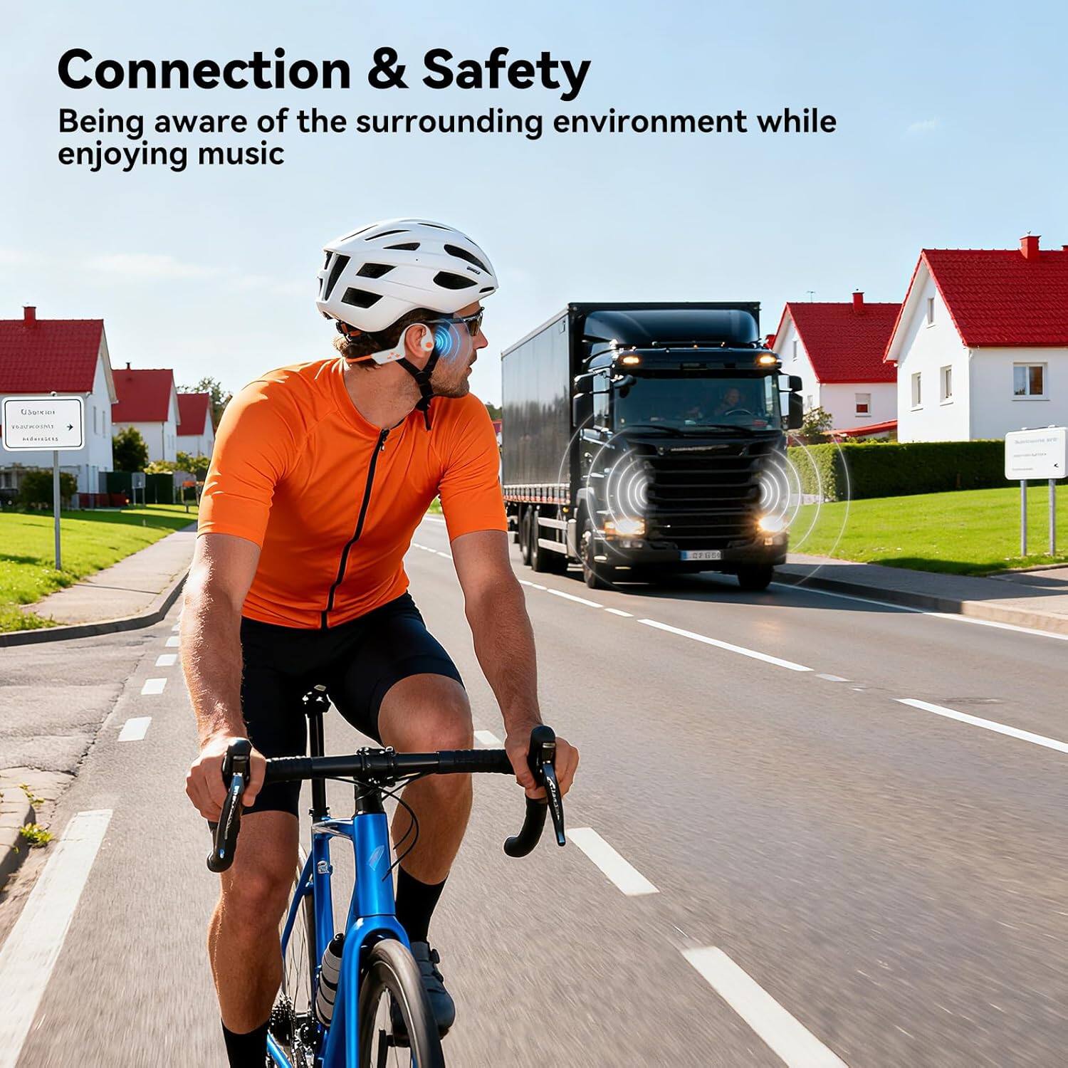 Connection & Safety  
Being aware of the surrounding environment while enjoying music