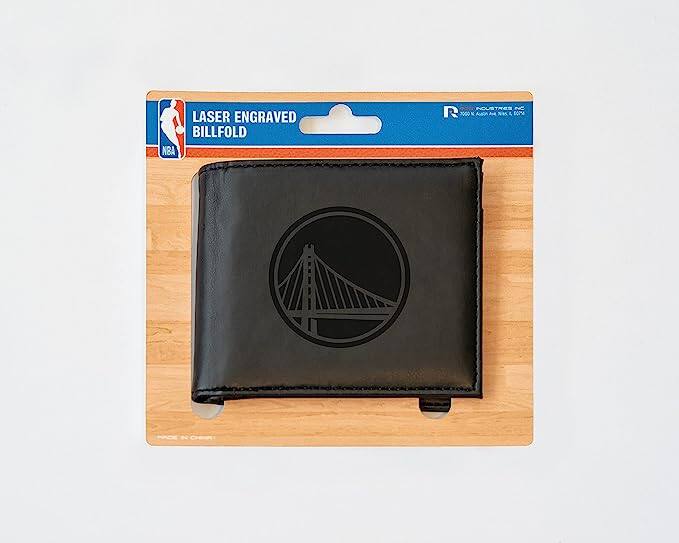 LASER ENGRAVED BILLFOLD  
NBA  
POUSTRES INC  
7000 Austin Ave  
HSK BOPM