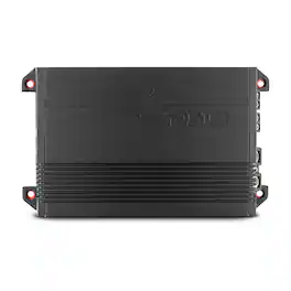 DS18 Audio - GEN-X 4-Channel Class D Car Amplifier, 4 x 90W RMS at 4 Ohm - Black