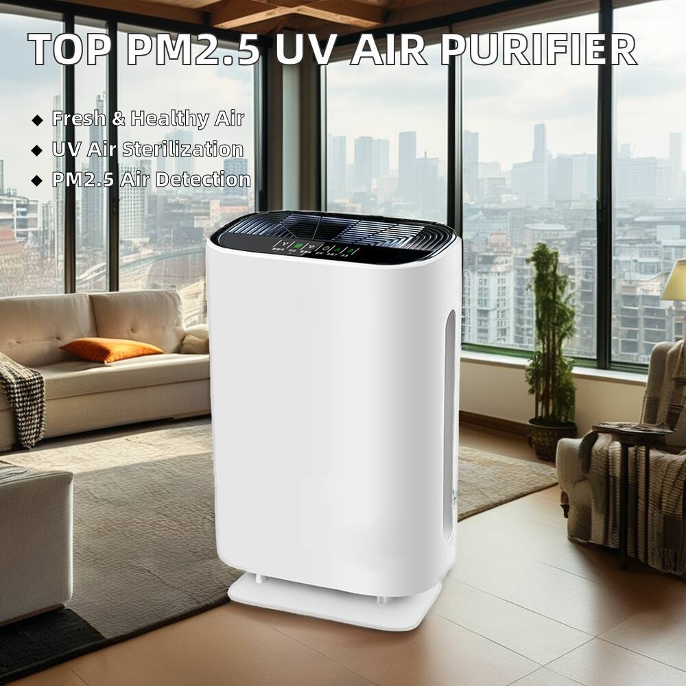 TOP PM2.5 UV AIR PURIFIER

- Fresh & Healthy Air
- UV Air Sterilization
- PM2.5 Air Detection