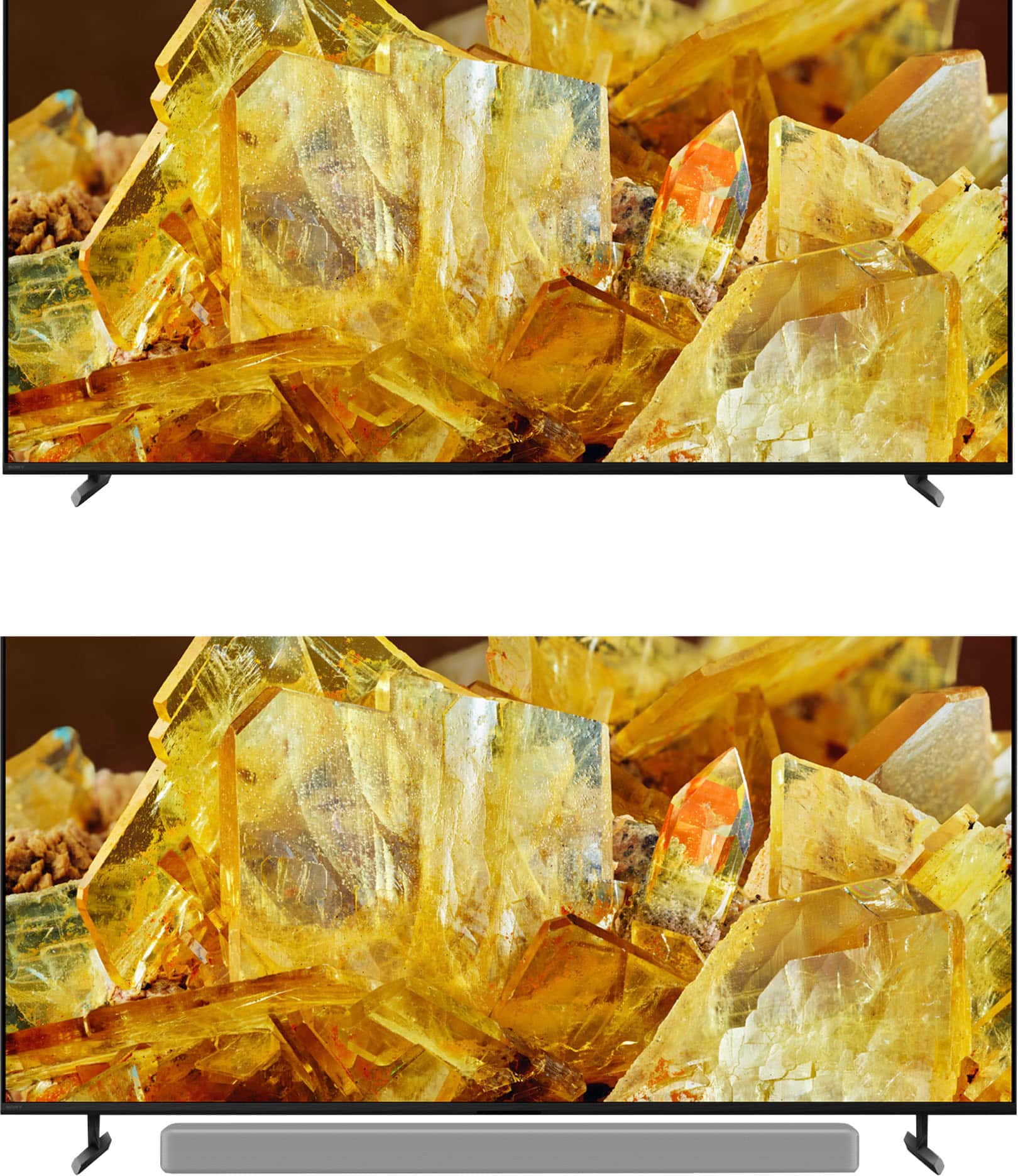 Alt View 31. Sony - 65" Class BRAVIA XR X90L LED 4K UHD Smart Google TV (2023) - Black.