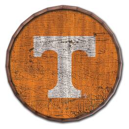 Fan Creations - Tennessee Volunteers 24" Cracked Color Barrel Top Sign - Multicolor