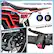 Parent-Controlled Speed - Two Modes
500 WATT
High 15.5 MPH
Low 9.3 MPH
Mechanical Disc Brakes
Emergency Kill Switch