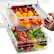 Front. Sorbus - Sorbus Pull Out Fridge Drawer, Attachable Deli Drawer, Clear Plastic Adjustable Refrigerator Storage Bin - Clear.